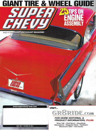 SUPER CHEVY 2001 JUNE - MOTOWN MOUSE, 391ci STROKER